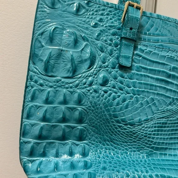 Brahmin Croc embossed bag - Picture 6 of 7